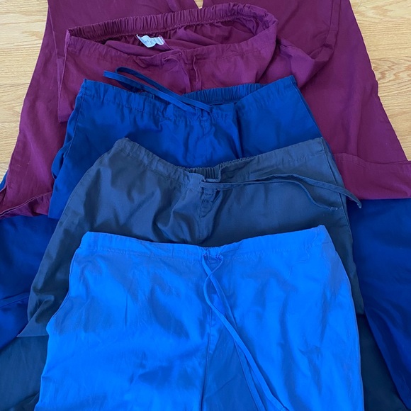 Bundle of 4 Cherokee Workwear uniform/scrub pants - Picture 2 of 10